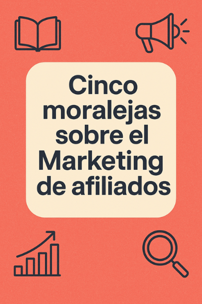 Cinco Moralejas del Marketing de afiliados