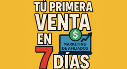 Tú primera venta en 7 días.